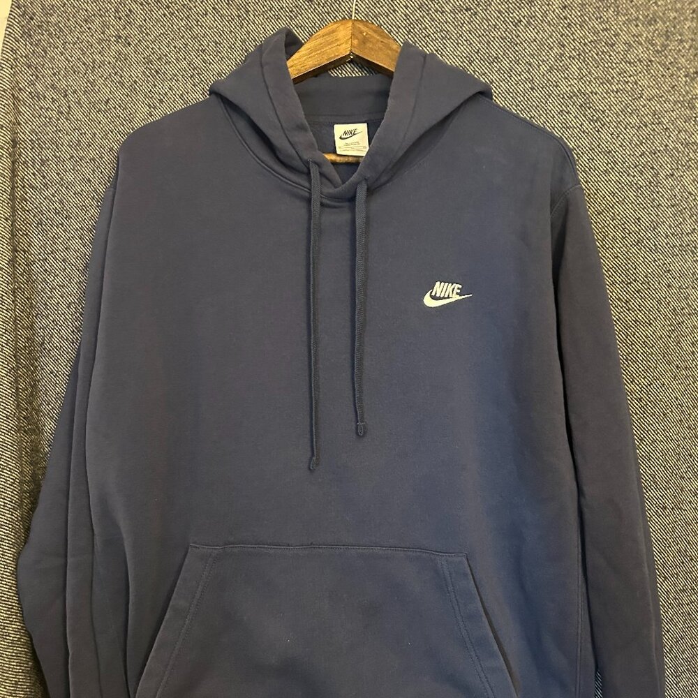 Nike XL Tall Navy Hoodie
